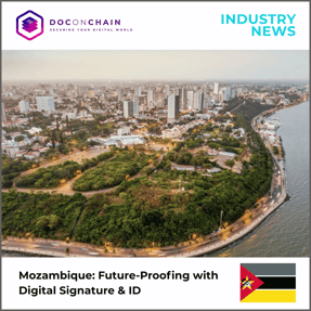 Blog Poster - Industry News - Mozambique Digital Signature