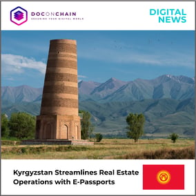 Blog Poster - Digital News - Kyrgyzstan E-Passports