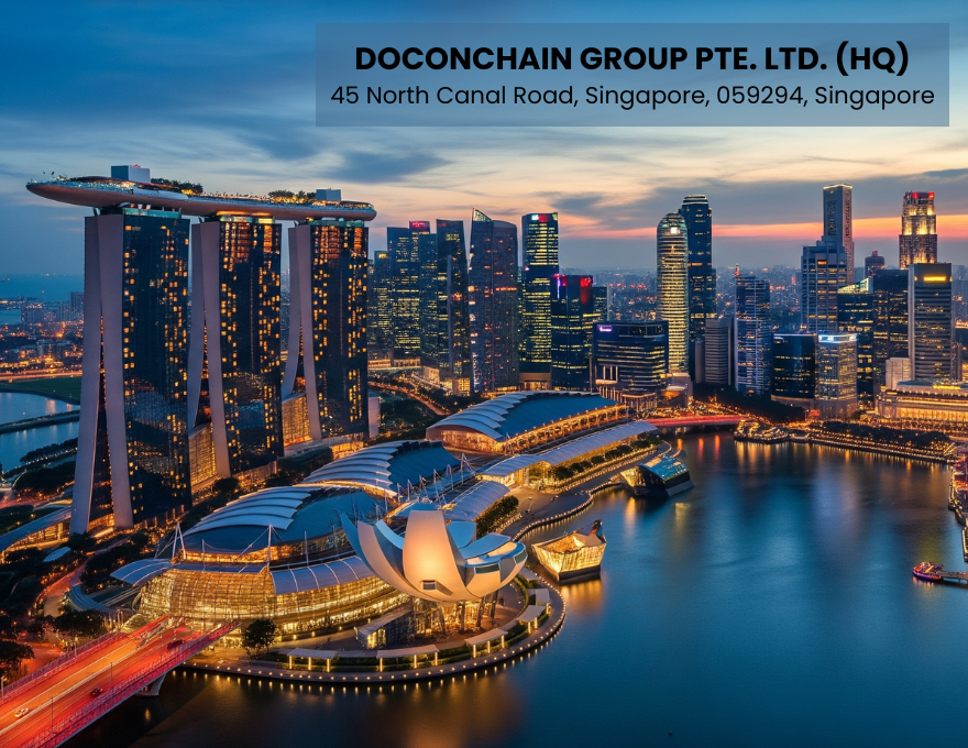 DOCONCHAIN GROUP PTE. LTD. (HQ) 45 North Canal Road, Singapore, 059294, Singapore (1)